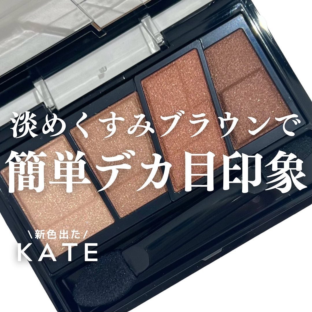 デザイニングブラウンアイズ/KATE/アイシャドウパレットを使ったクチコミ(1枚目)