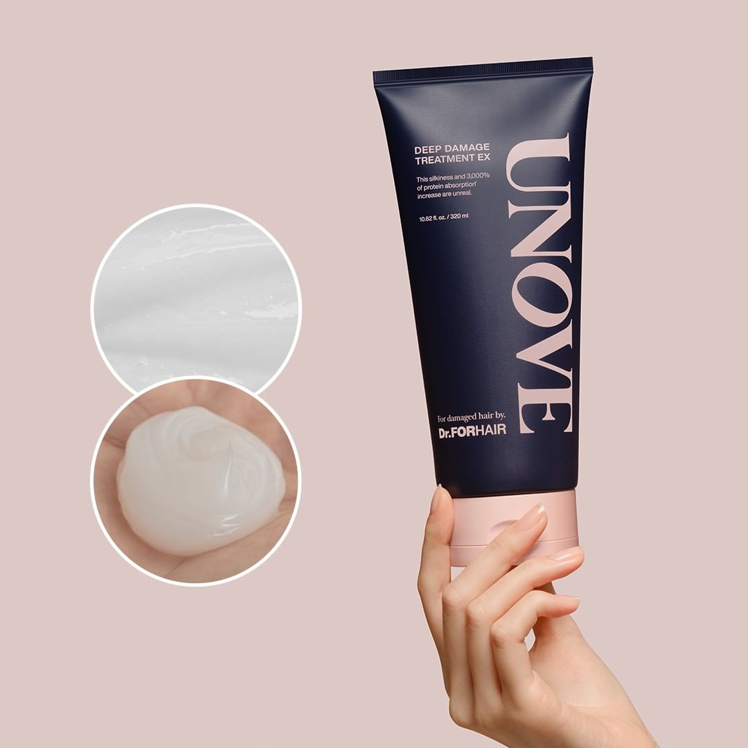 ディープダメージトリートメントEX/UNOVE/洗い流すヘアトリートメントを使ったクチコミ(2枚目)