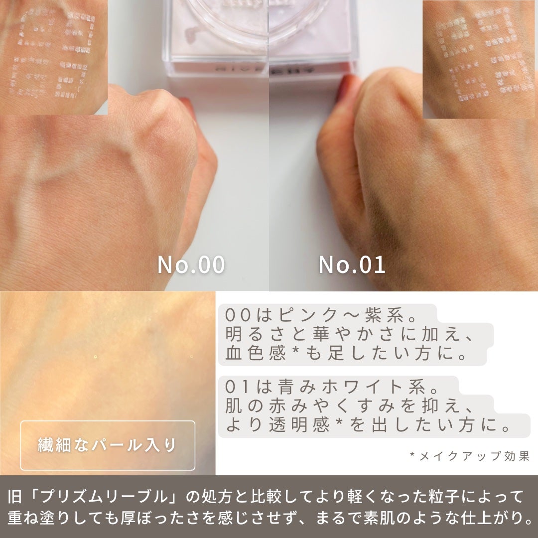 プリズム・リーブル/GIVENCHY/ルースパウダーを使ったクチコミ(4枚目)