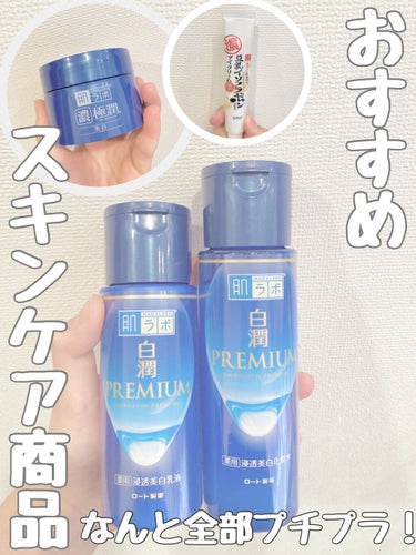 白潤プレミアム薬用浸透美白化粧水/肌ラボ/化粧水を使ったクチコミ（1枚目）