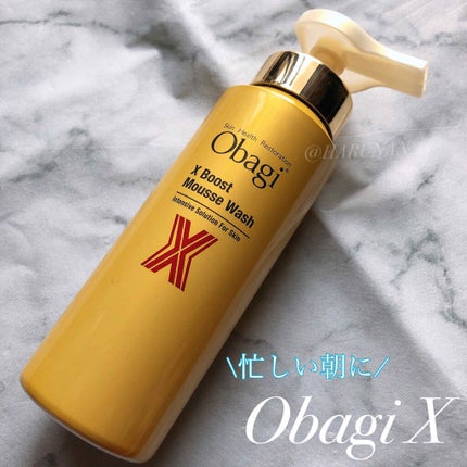 オバジX ブーストムースウォッシュ/オバジ/泡洗顔を使ったクチコミ(1枚目)