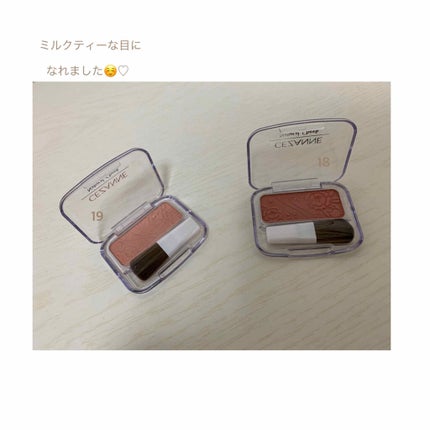 ナチュラル チークN/CEZANNE/パウダーチークを使ったクチコミ(1枚目)