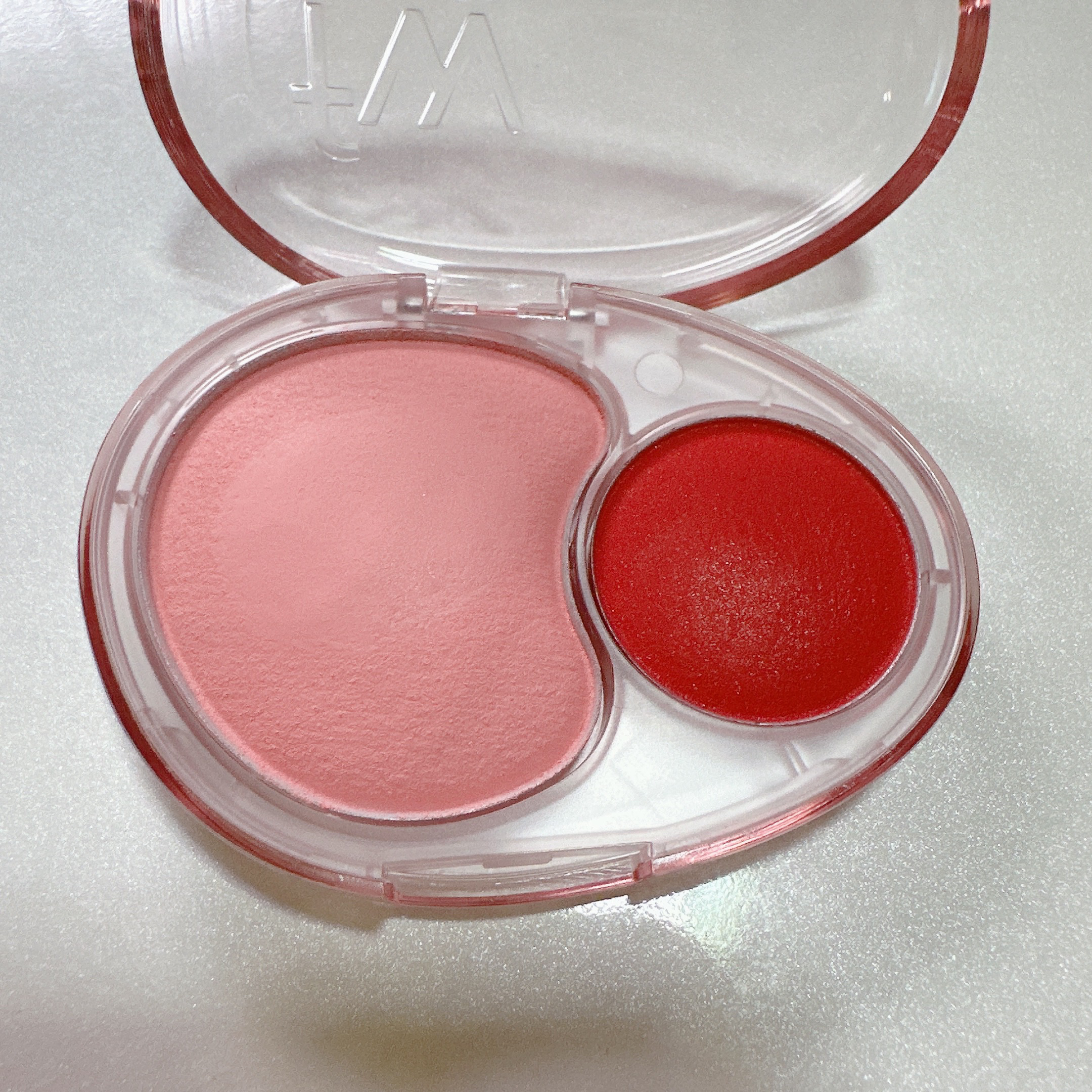 デュアルチークメロウ/fwee/ジェル・クリームチークを使ったクチコミ（3枚目）