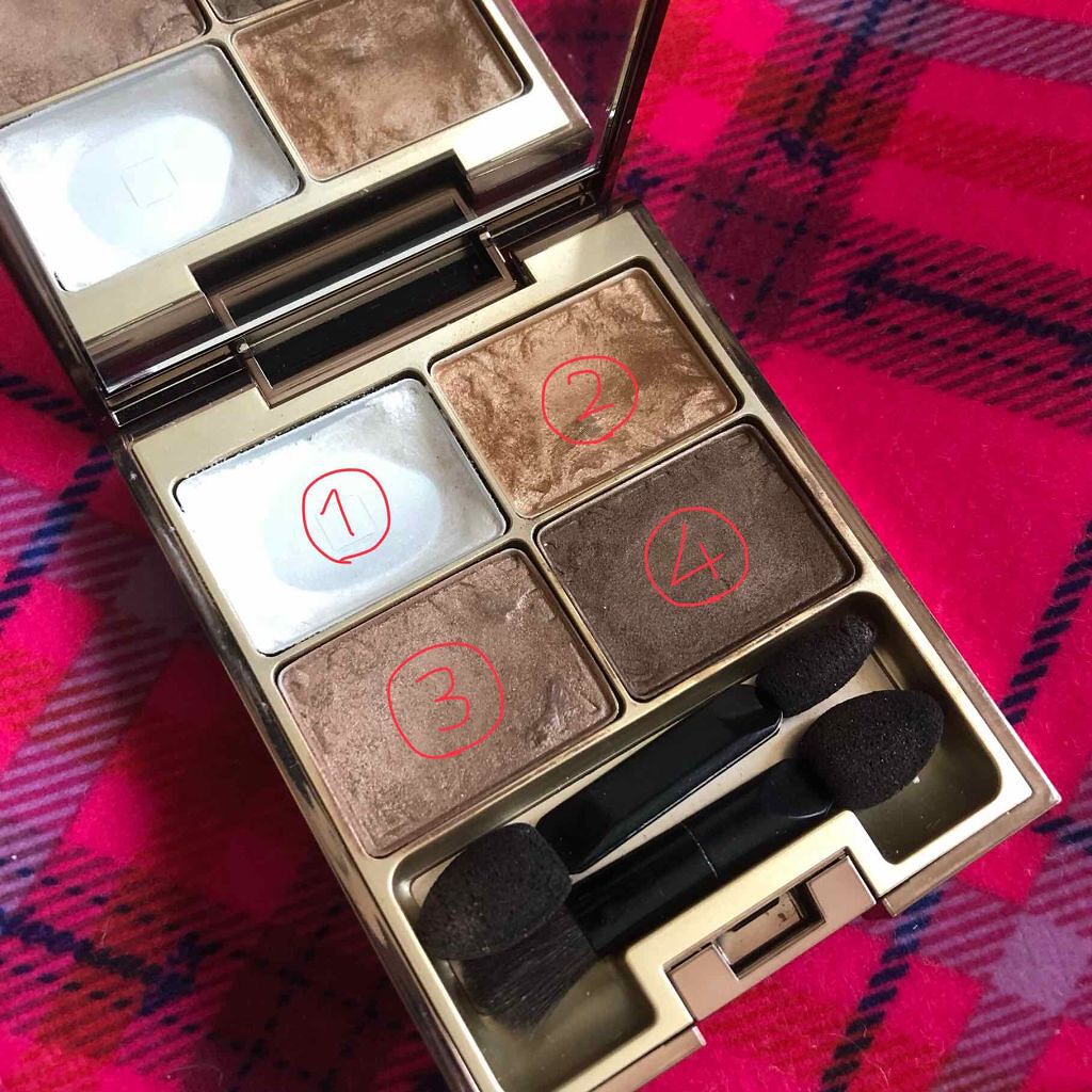 グレイスコントラスティングアイズ/LUNASOL/アイシャドウパレットを使ったクチコミ(1枚目)