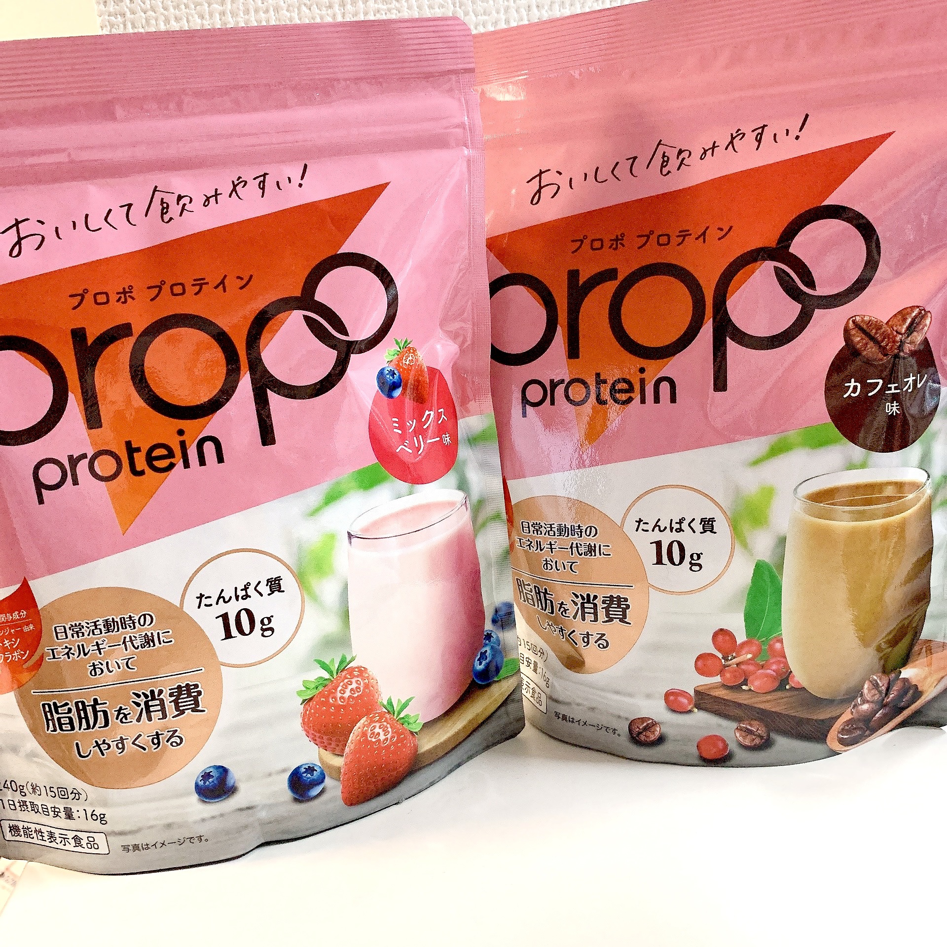 プロポ プロテイン(カフェオレ味)/ロート製薬/その他プロテインを使ったクチコミ（1枚目）