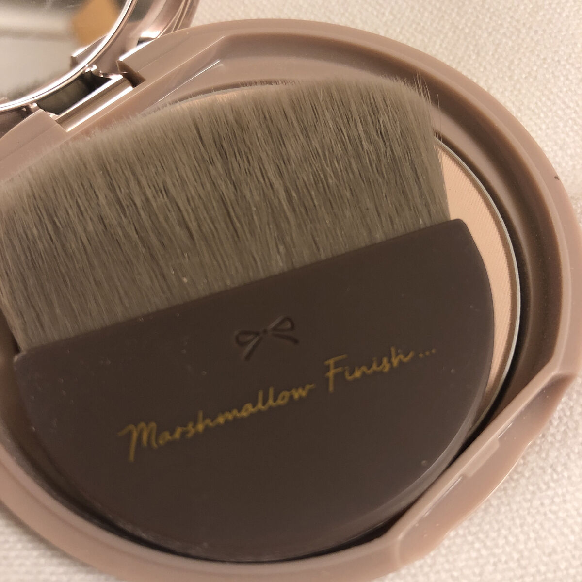 【旧品】マシュマロフィニッシュパウダー/キャンメイク/プレストパウダーを使ったクチコミ（2枚目）