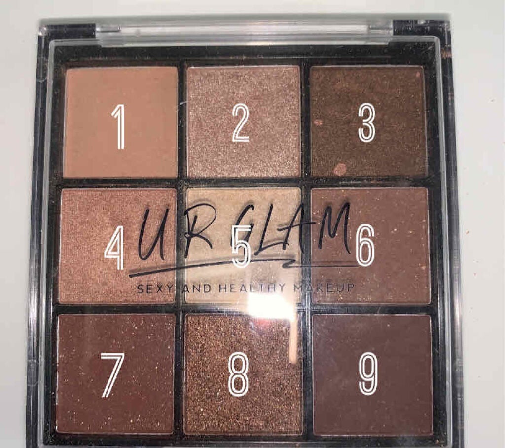 UR GLAM BLOOMING EYE COLOR PALETTE/U R GLAM/アイシャドウパレットを使ったクチコミ(2枚目)