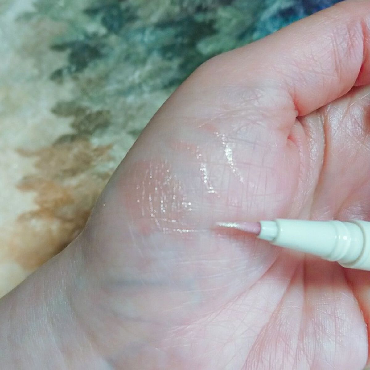 トゥインクルペンライナー #03 ロージースパークル/rom&nd/リキッドアイライナーを使ったクチコミ（2枚目）