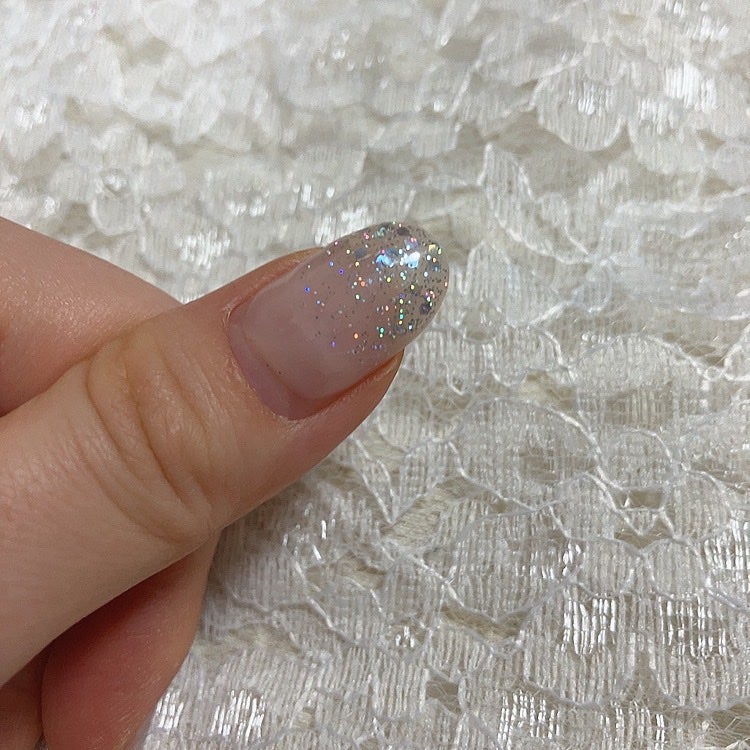 ジェルネイル(ライト対応)/セリア/ジェルネイルを使ったクチコミ(3枚目)