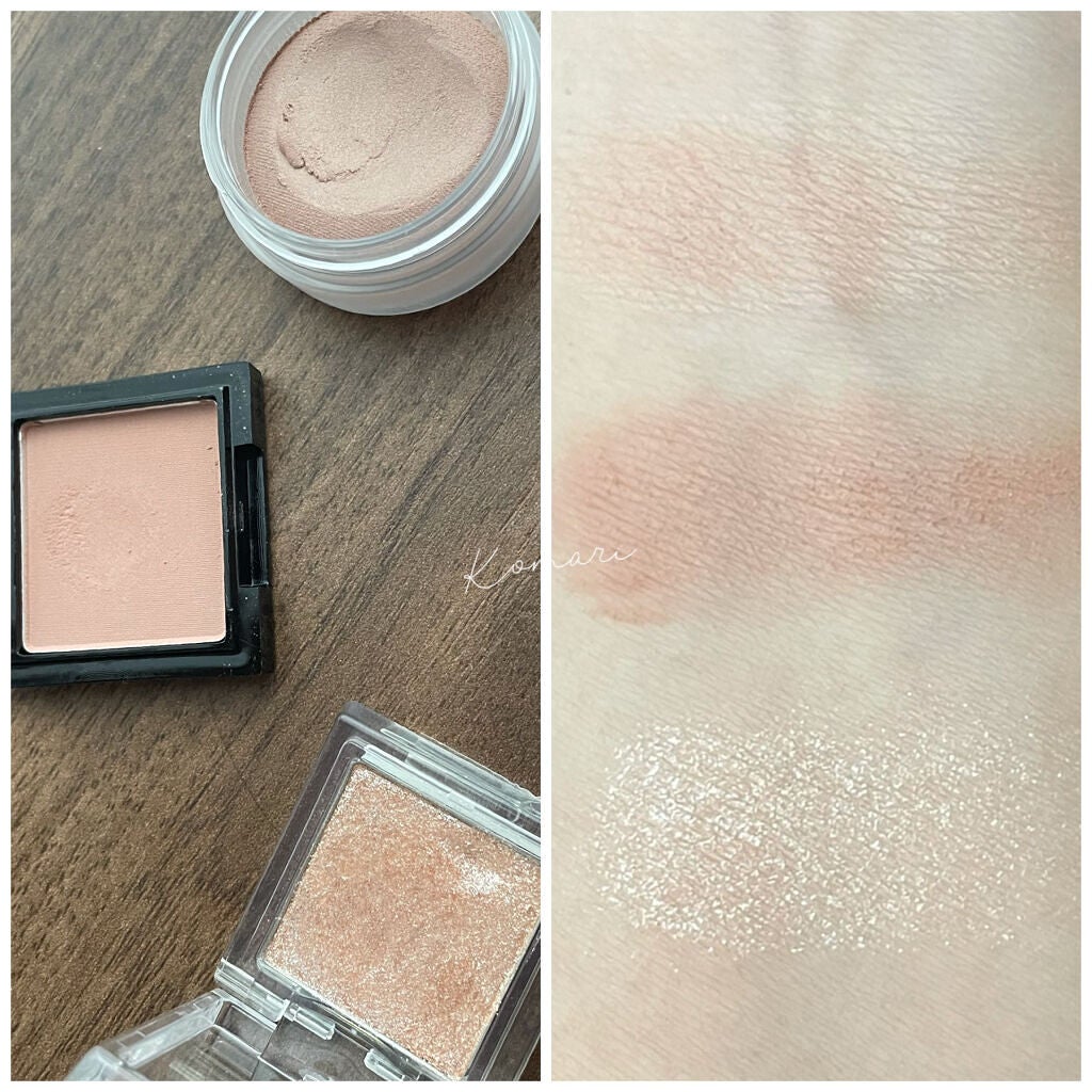 UR GLAM POWDER EYESHADOW/U R GLAM/単色アイシャドウを使ったクチコミ(3枚目)