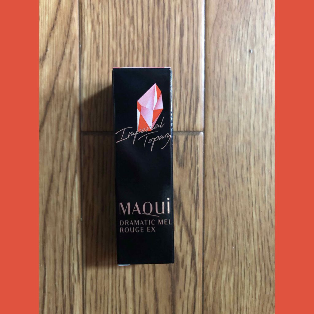 ドラマティックルージュEX OR303 インペリアルトパーズ/マキアージュ/口紅を使ったクチコミ（1枚目）