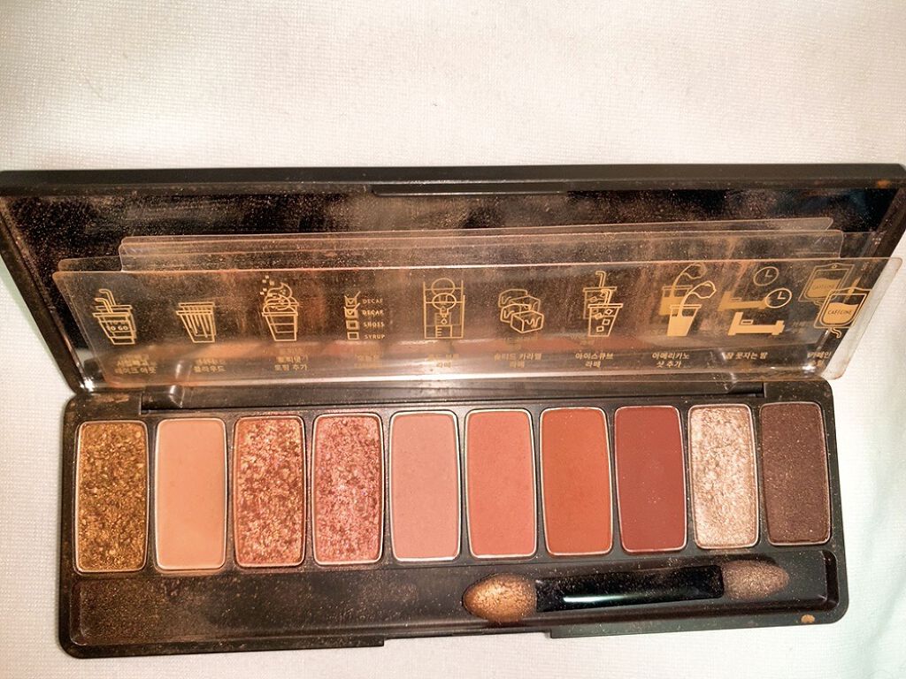 プレイカラー アイシャドウ/ETUDE/アイシャドウパレットを使ったクチコミ（2枚目）