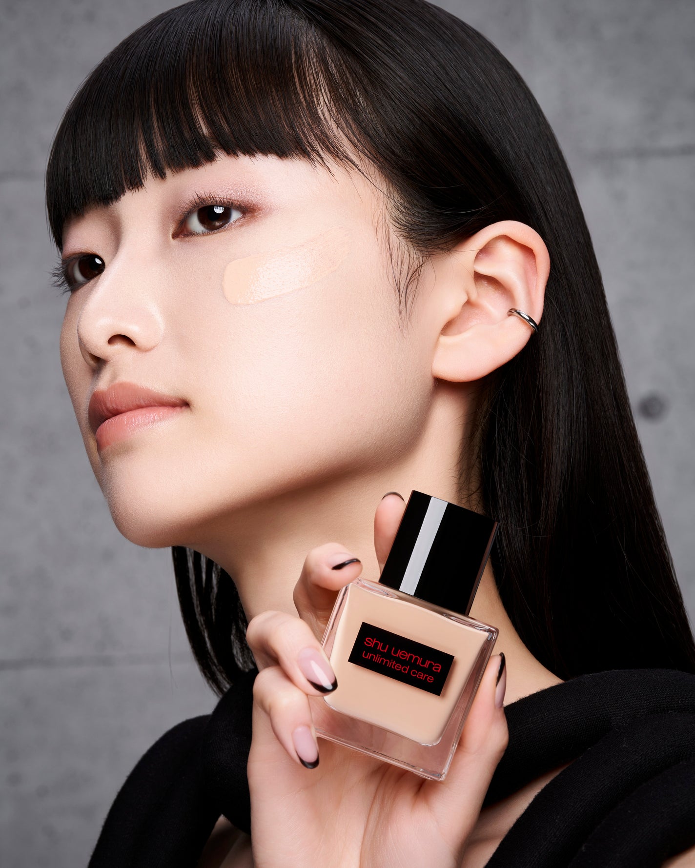 アンリミテッド ケア ツヤ セラム ファンデーション/shu uemura/リキッドファンデーションを使ったクチコミ(2枚目)