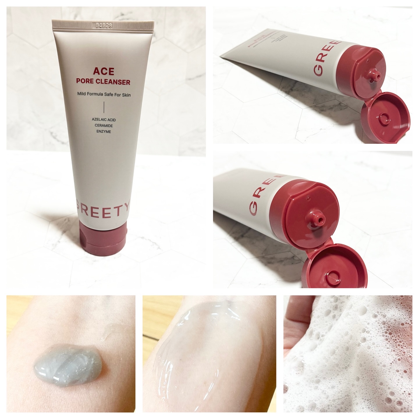 ACE pore cleanser /GREETY/洗顔フォームを使ったクチコミ（3枚目）
