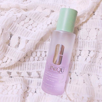 クラリファイング ローション 2/CLINIQUE/拭き取り化粧水を使ったクチコミ(1枚目)