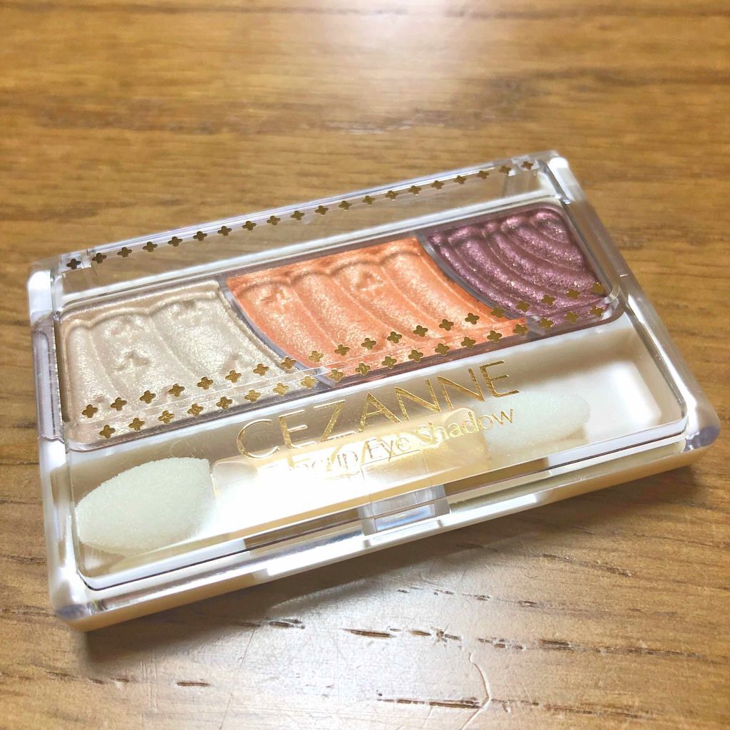 トーンアップアイシャドウ/CEZANNE/アイシャドウパレットを使ったクチコミ(1枚目)