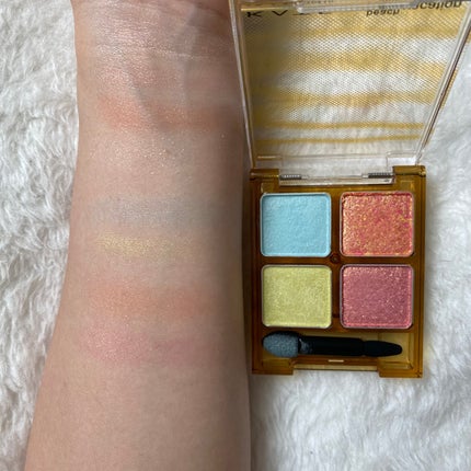 ビーチバカンスグリッターパレット/KATE/アイシャドウパレットを使ったクチコミ(6枚目)