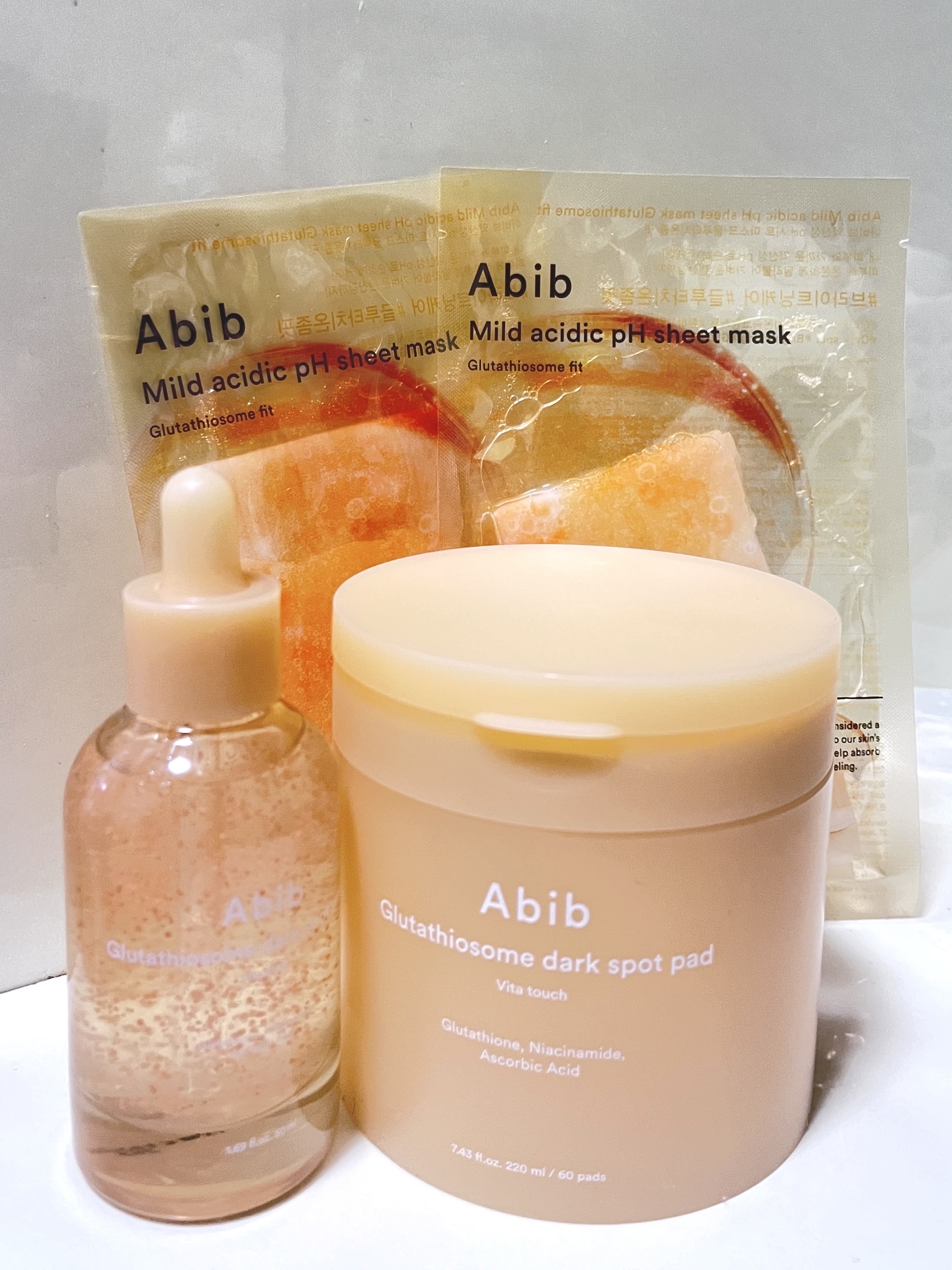 グルタチオンソームダークスポットセラムビタドロップ/Abib /美容液を使ったクチコミ（1枚目）