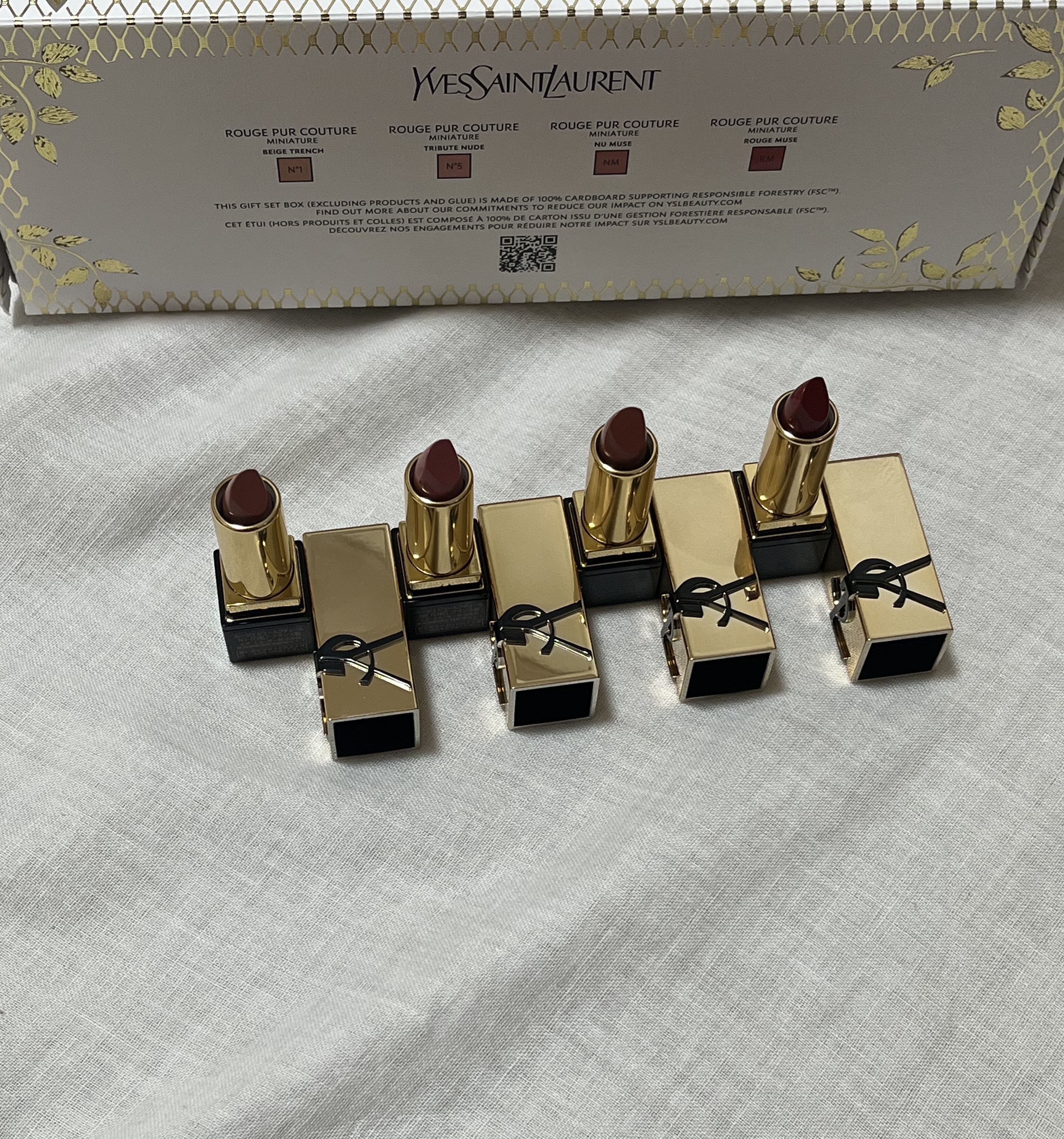 試してみた】YSL ミニ リップセット YVES SAINT LAURENT BEAUTE