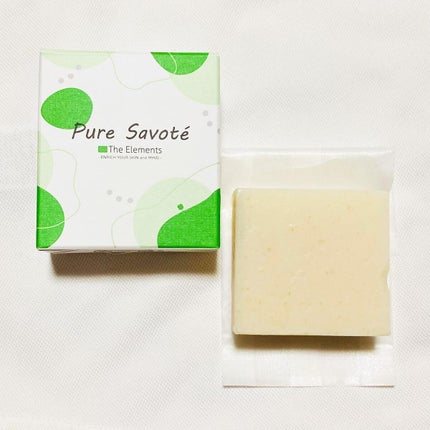 ピュア・サボーテ/The Elements/洗顔石鹸を使ったクチコミ(4枚目)