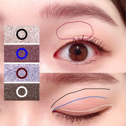 FOR ME PALETTE/Ui/アイシャドウパレットを使ったクチコミ(3枚目)