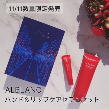 ハンド&リップ セラム セット/ALBLANC/その他キットセットを使ったクチコミ（1枚目）