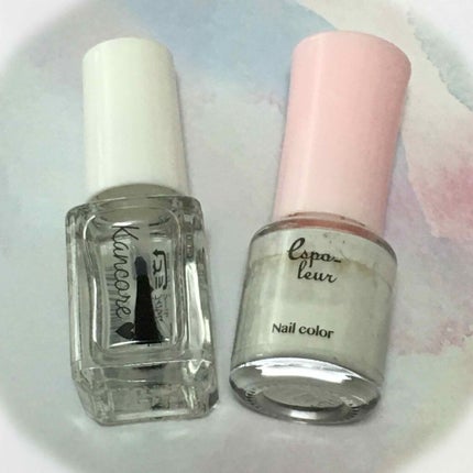 カンコレ ベースコート/DAISO/ネイルベースコートを使ったクチコミ(3枚目)