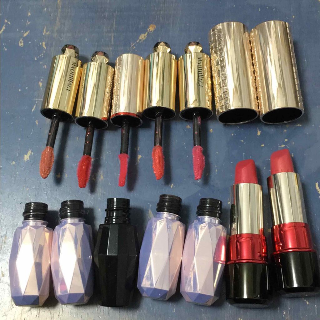 エッセンスグラマラスルージュ NEO/マキアージュ/リップグロスを使ったクチコミ（1枚目）