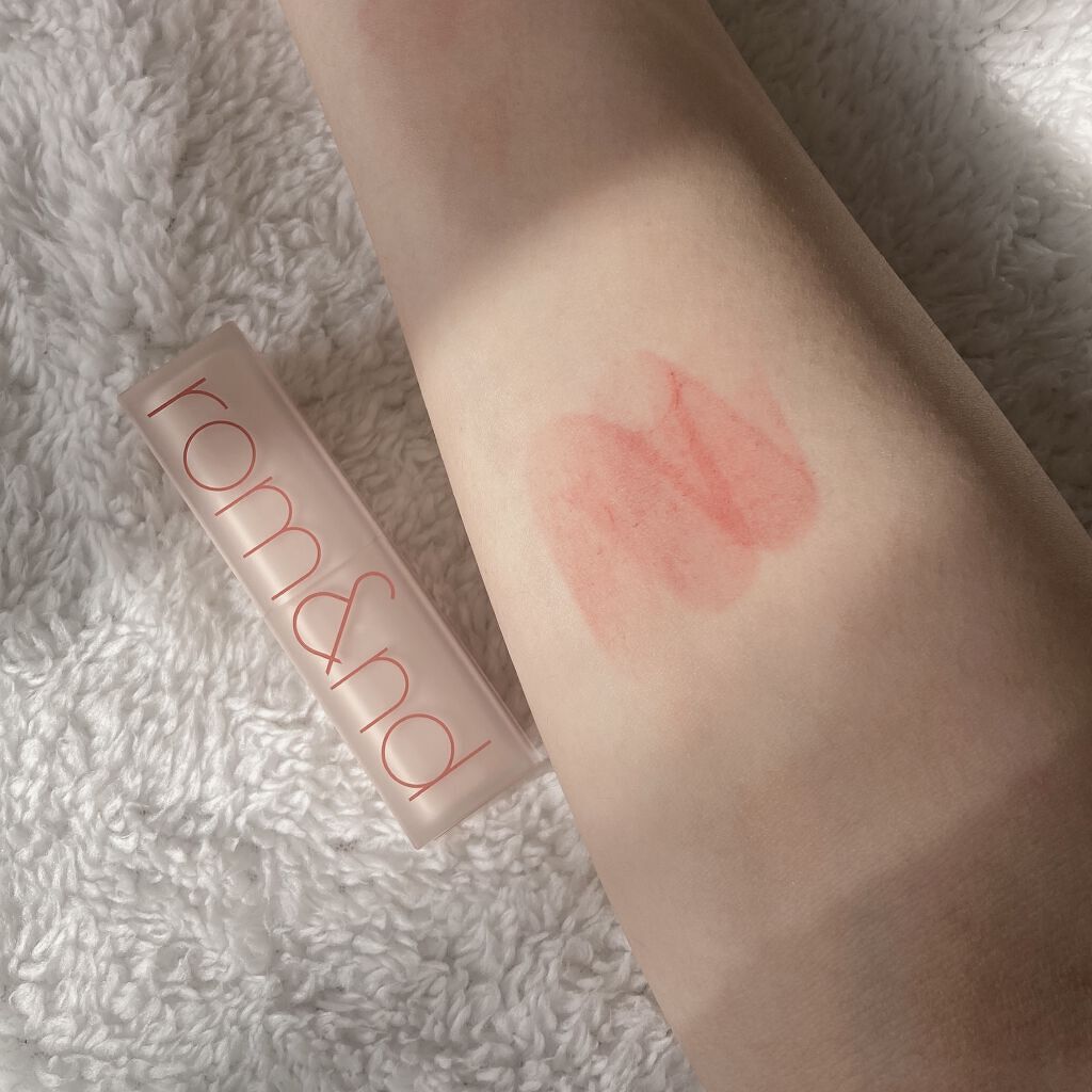 ゼロマットリップスティック/rom&nd/口紅を使ったクチコミ（2枚目）