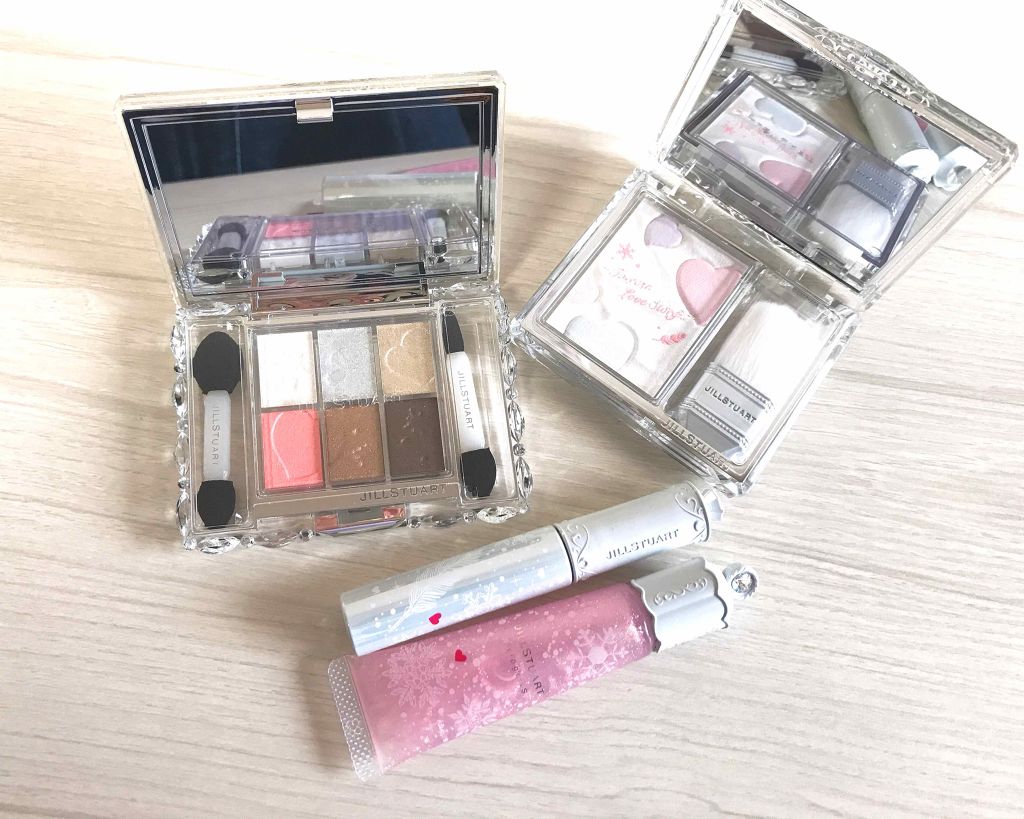 ホワイトラブストーリー コレクション (クリスマスコフレ 2018)/JILL STUART/メイクアップキットを使ったクチコミ(4枚目)