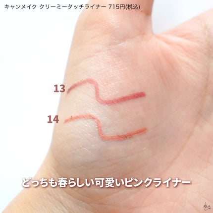 クリーミータッチライナー/キャンメイク/ジェルアイライナーを使ったクチコミ(5枚目)