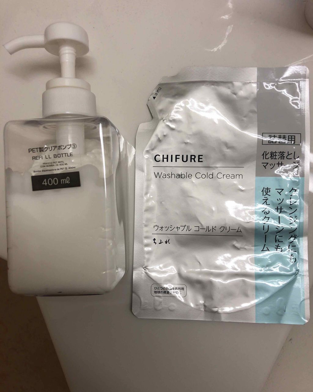 ウォッシャブル コールド クリーム/ちふれ/クレンジングクリームを使ったクチコミ（1枚目）