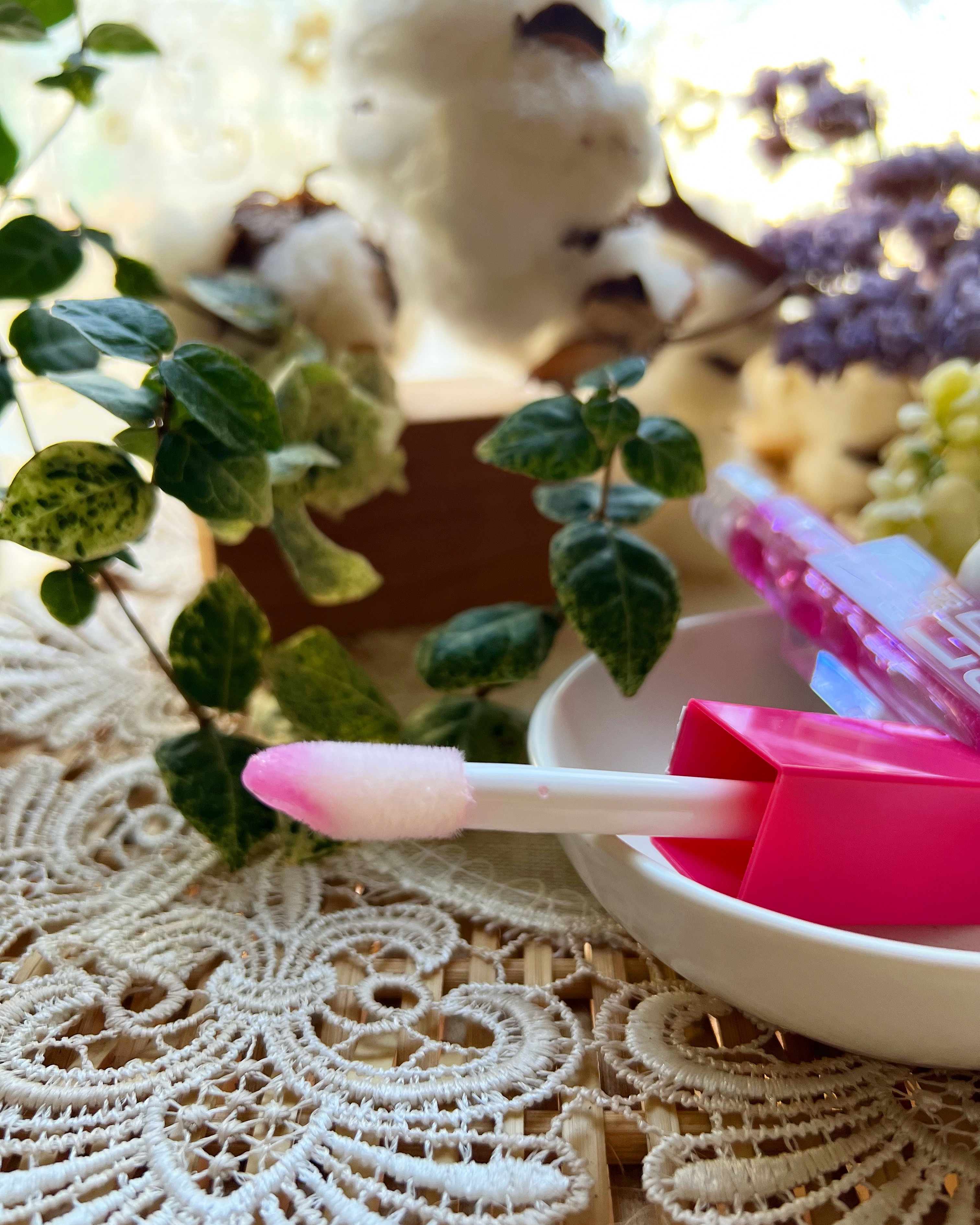 オーマイグロス リップオイル 003 ベリーピンク(ストロベリーの香り)/リンメル ロンドン/リップグロスを使ったクチコミ（2枚目）