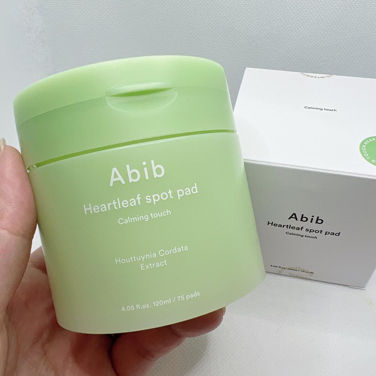 ドクダミカーミングタッチスポットパッド/Abib /トナーパッドを使ったクチコミ(2枚目)