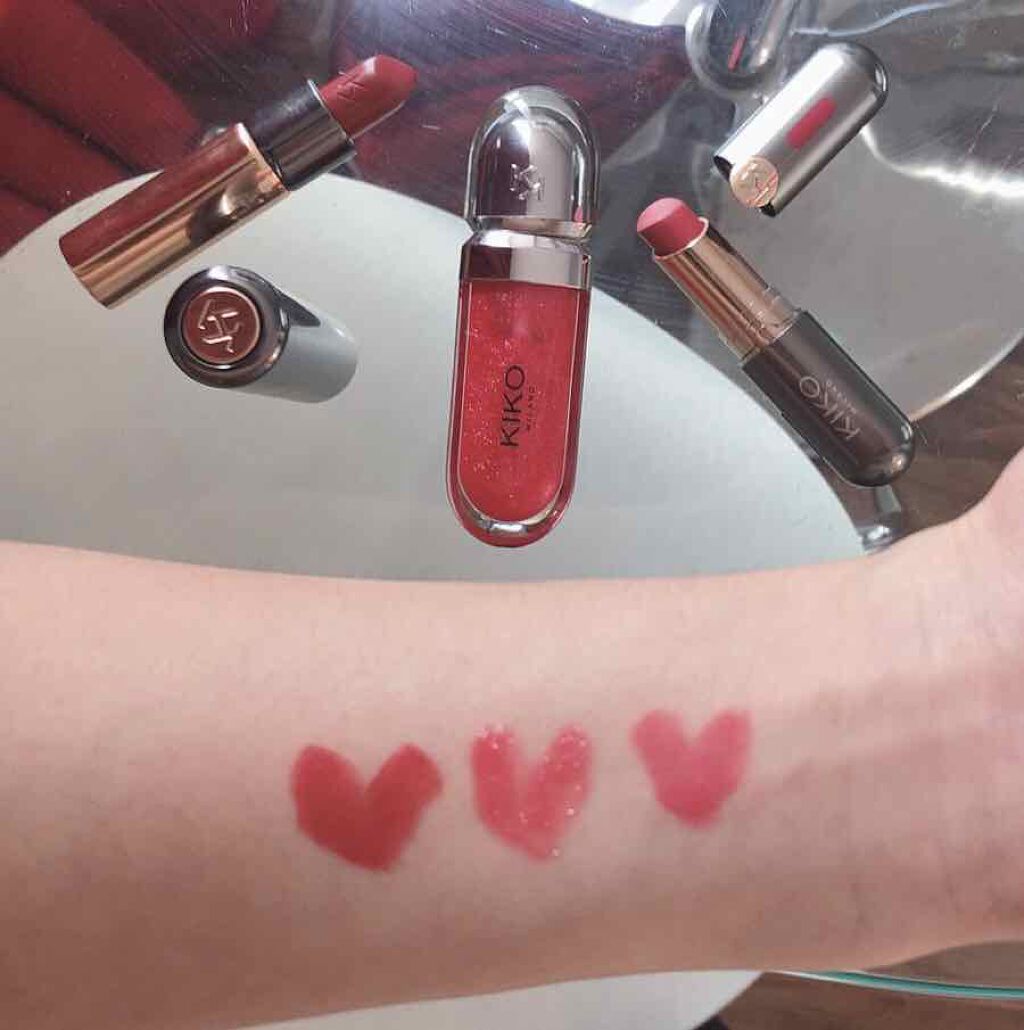 3D hydra lipgloss/KIKO/リップグロスを使ったクチコミ(2枚目)