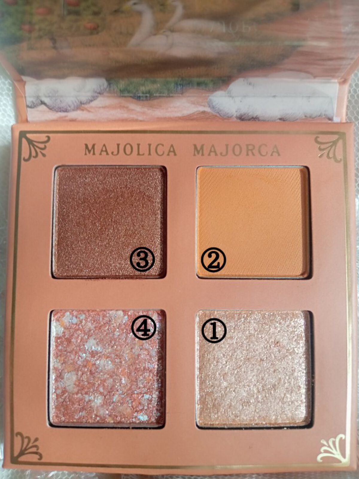 シャドーフラッシュ /MAJOLICA MAJORCA/アイシャドウパレットを使ったクチコミ（2枚目）