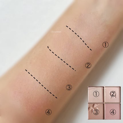 ブレンディングムードチーク/dasique/パウダーチークを使ったクチコミ(7枚目)