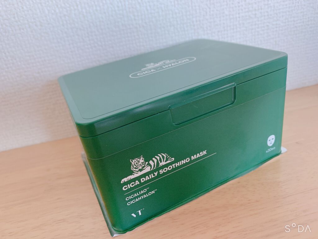 CICA デイリースージングマスク/VT/シートマスク・パックを使ったクチコミ（1枚目）