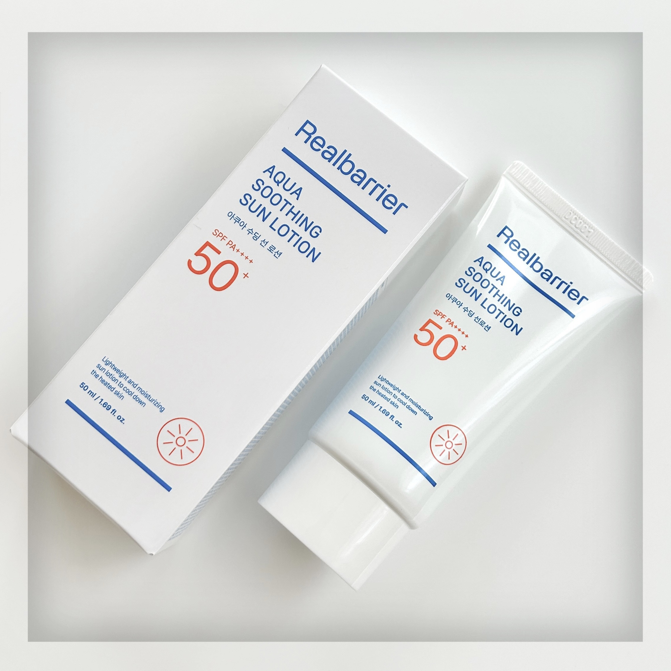 アクアスージングサンローション/Real Barrier/日焼け止めミルクを使ったクチコミ（1枚目）