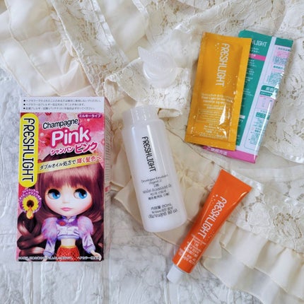 ミルキーヘアカラー/フレッシュライト/ヘアカラーを使ったクチコミ(4枚目)