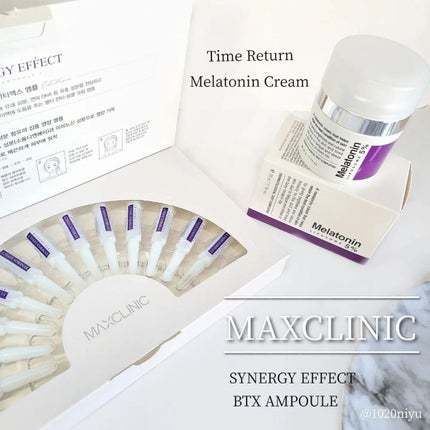 タイムリターンメラトニンクリーム/MAXCLINIC/フェイスクリームを使ったクチコミ(1枚目)