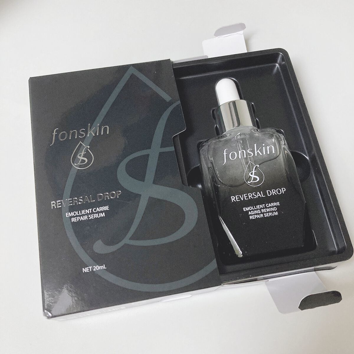 REVERSAL DROP/fonskin/美容液を使ったクチコミ（2枚目）