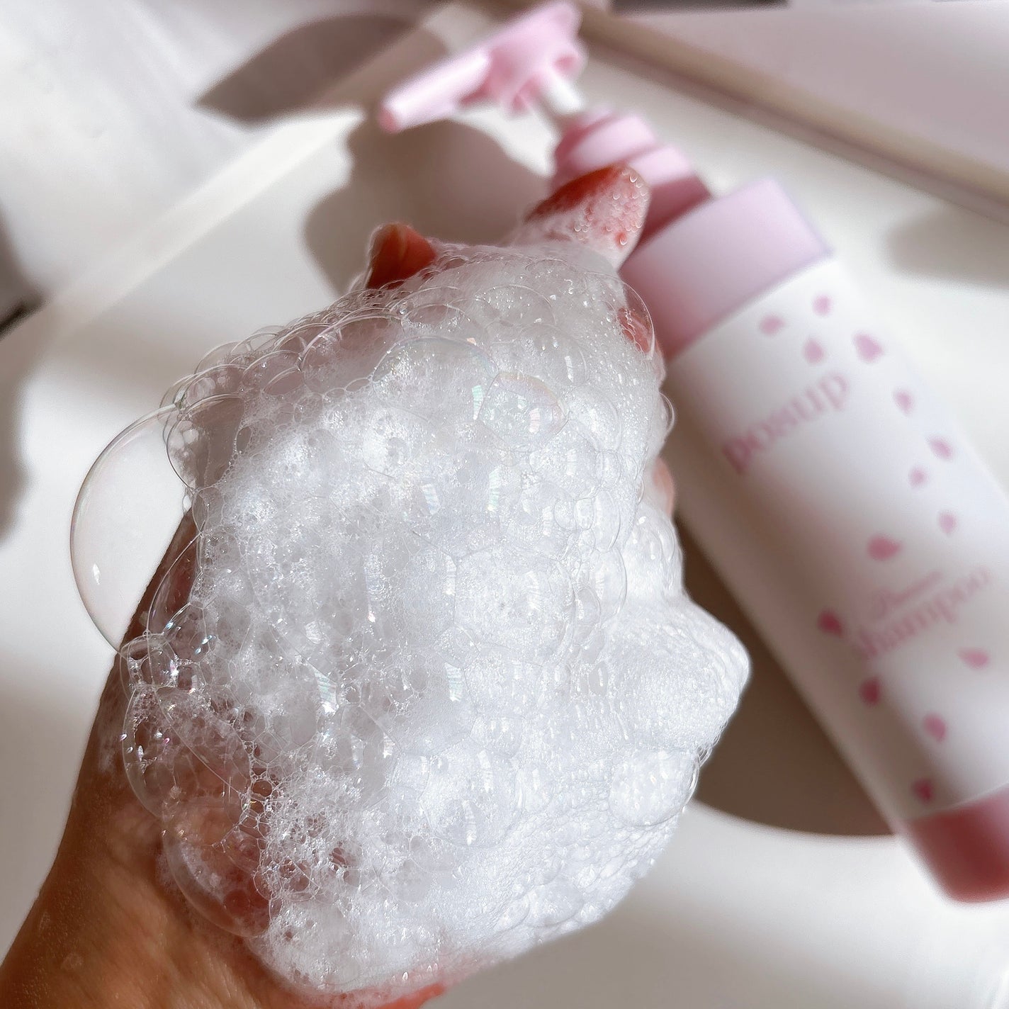 ポスプ プレミアムシャンプー/プレミアムトリートメント/posup/市販シャンプーを使ったクチコミ(3枚目)