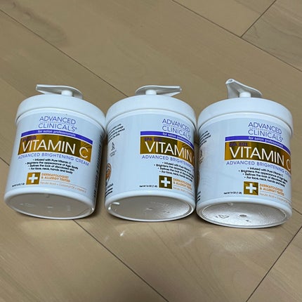アドバンスドクリニカルビタミンC ブライトニング クリーム/ADVANCED CLINICALS/ボディクリームを使ったクチコミ(1枚目)