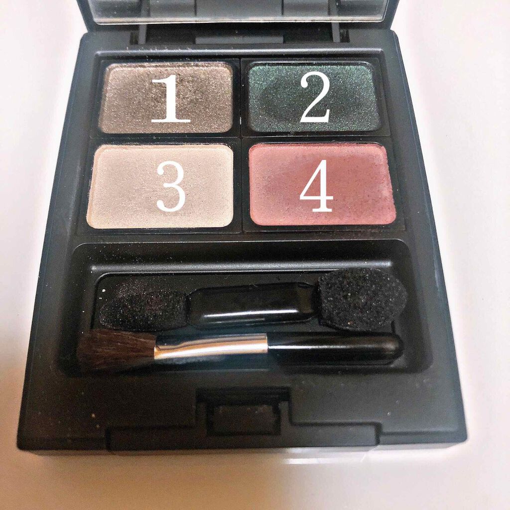 クアトロアイパレット/DAZZSHOP/アイシャドウパレットを使ったクチコミ(2枚目)