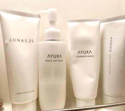 スムージングジェルウォッシュ/LUNASOL/洗顔フォームを使ったクチコミ(1枚目)