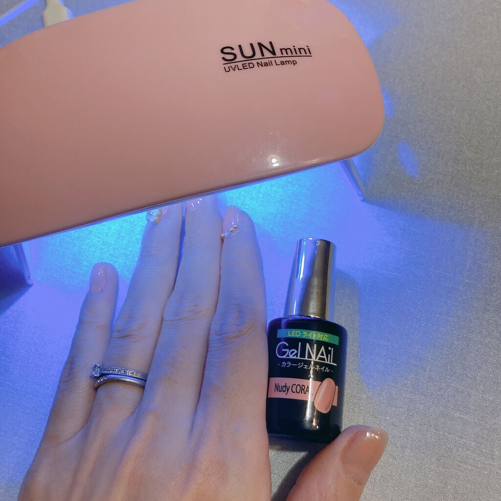 ジェルネイル(ライト対応)/セリア/ジェルネイルを使ったクチコミ(3枚目)