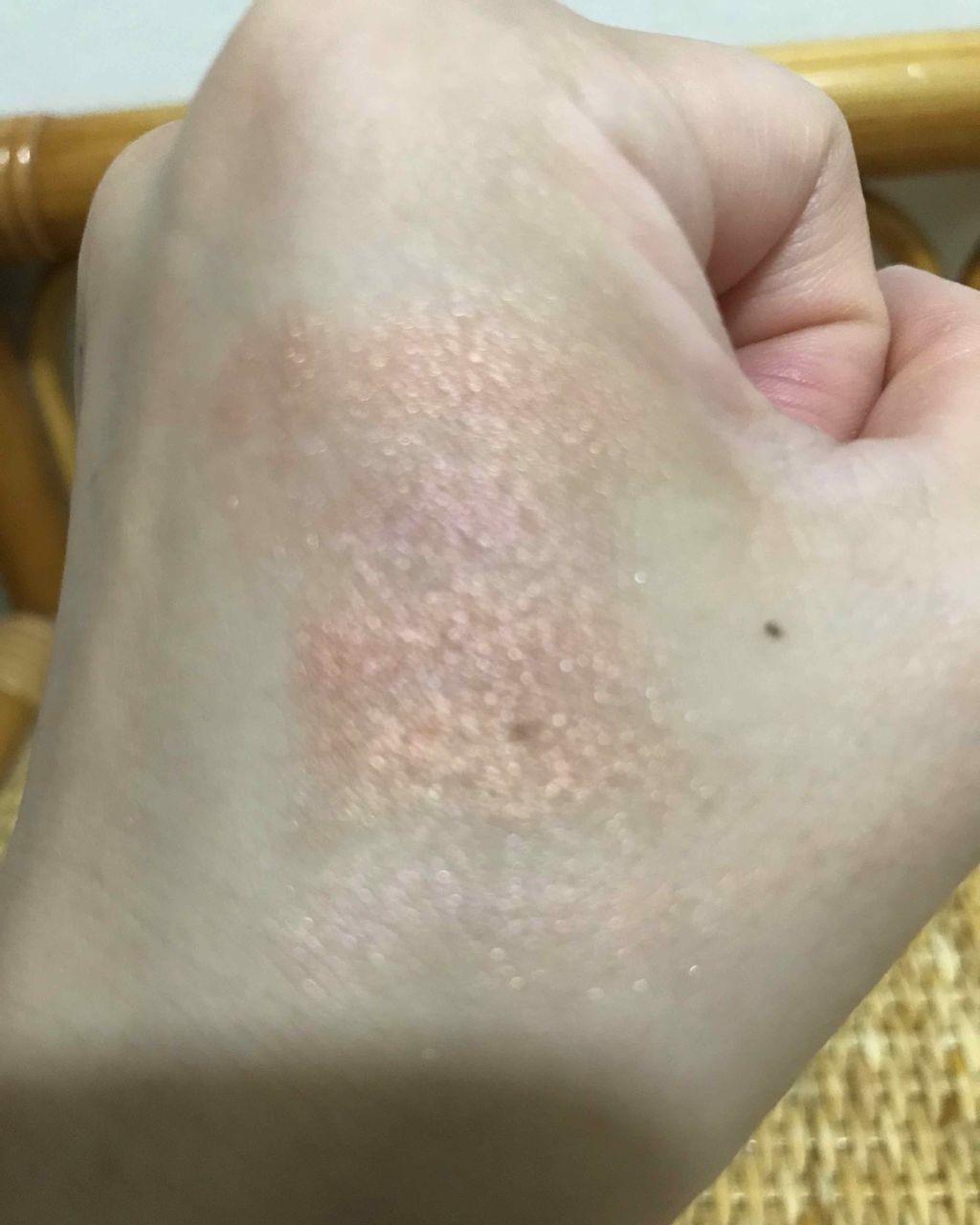 シマー ウェイブ/THE BODY SHOP/パウダーチークを使ったクチコミ（3枚目）