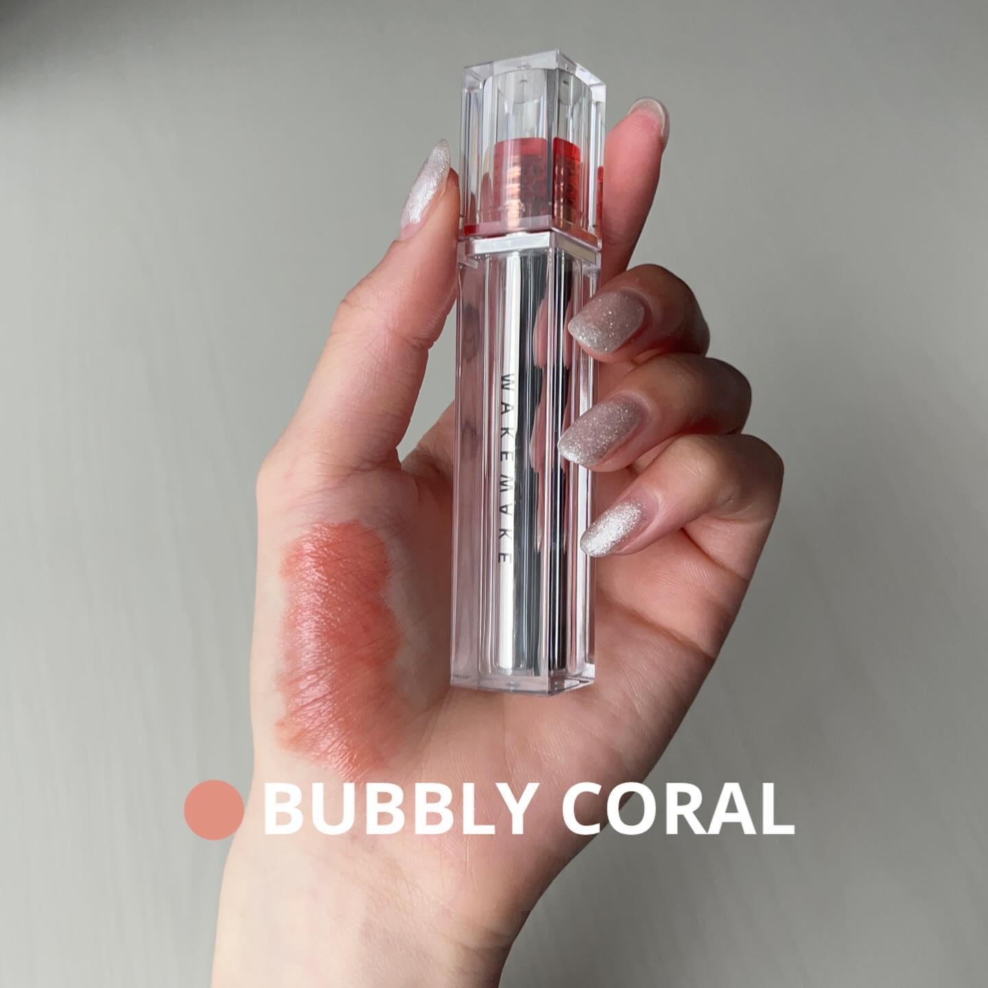 デュイジェルグロウティント/wakemake/リップティントを使ったクチコミ（2枚目）