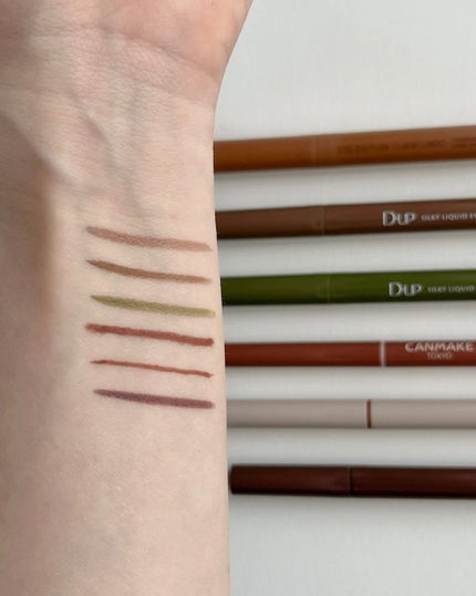 クリーミータッチライナー/キャンメイク/ジェルアイライナーを使ったクチコミ(8枚目)